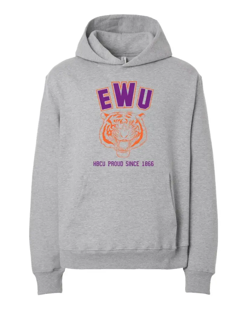 HBCU Proud - EWU - Hoodie - Gray