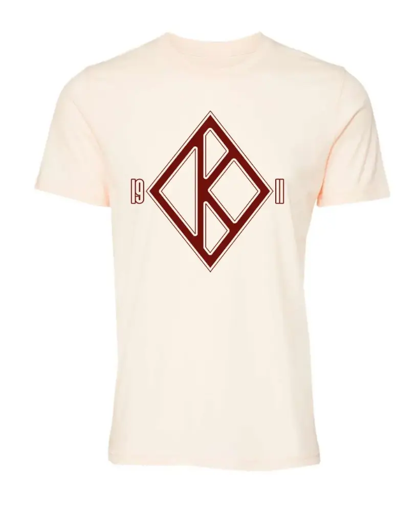 Kappa Diamond - Kreme - T-Shirt
