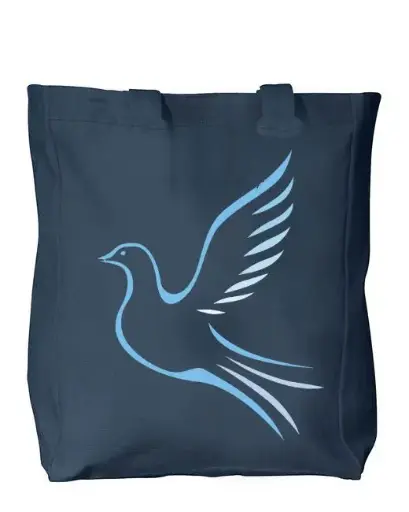 Blue Dove Tote Bag