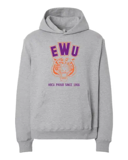 HBCU Proud - EWU - Hoodie - Gray